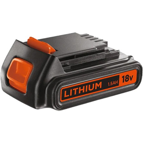 Black+Decker B+D Black Decker Schiebebatterie 18V. 1,5 Ah Lithium-Ionen