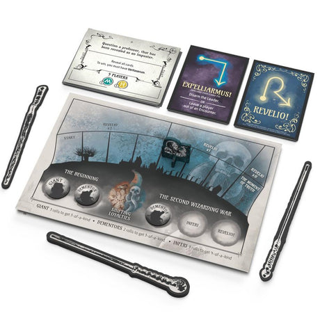 European Player Network Brettspiel Harry Potter: Unmask the Death Eaters (englisch, 3 - 8 Spieler, 60 Minuten, ab 11 Jahren)