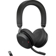 Jabra Evolve2 75 On-Ear-Headset (schwarz, Link380a, Microsoft Teams)