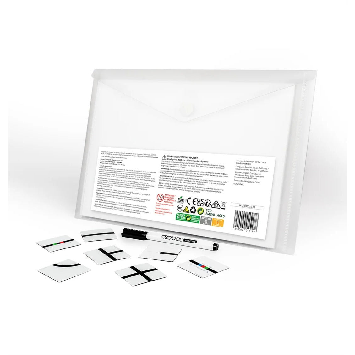 Ozobot -Farbcode -Magnete: Basic Set