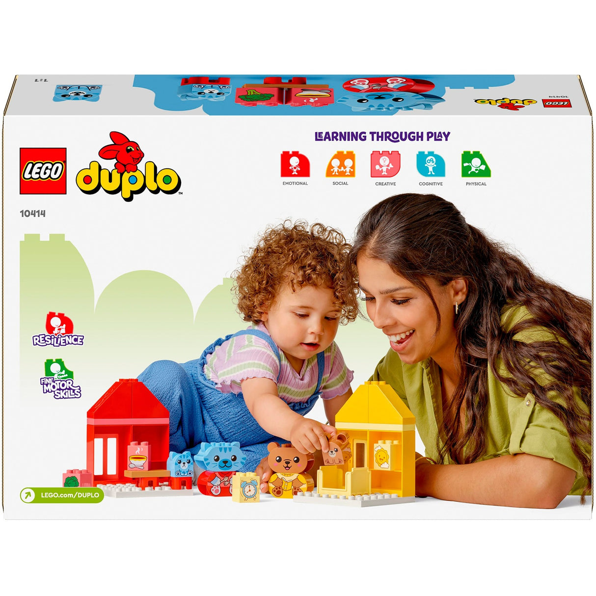 Lego Duplo – Alltagsgewohnheiten – Konstruktionsspielzeug zum Essen und Schlafen (10414)