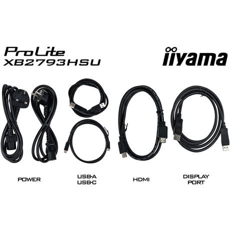 Iiyama Prolite X4373UHSU-B2 42,5 4K UHD-Monitor (Schwarz (matt), HDMI, DisplayPort, USB-C)