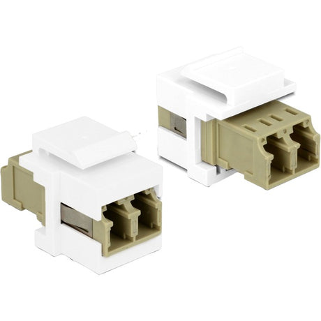 Delock Keystone-Modul LC-Duplex > LC-Duplex Multimode (86347)