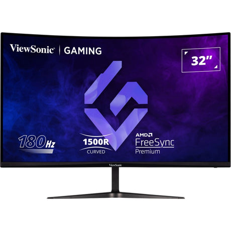 Viewsonic vx3218-pc-mhd 32 gebogener Gaming-Monitor (schwarz, 2x HDMI, 1x Display-Port, 180 Hz)