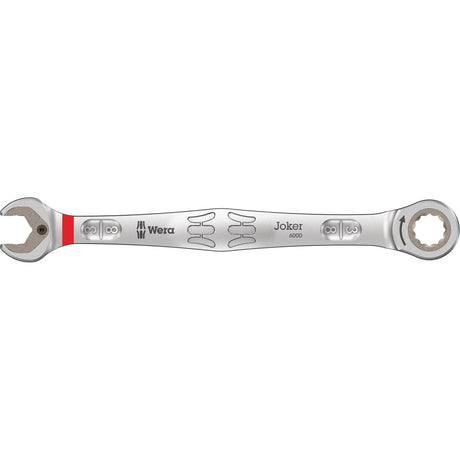 Wera 9632 Magnetstreifen 6000 Joker Imperial 1 Maul-Ratschenschlüssel-Set Schraubenschlüssel (Zoll, 8-teilig)