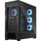 Fractal Design Pop XL Air RGB Big Tower Gehäuse (schwarz | 2x USB-A | RGB | gehärtetes Glas)
