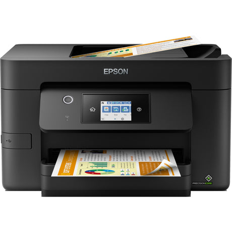 Epson Workforce Pro WF-3820DWF All-in-One-Tintenstrahldrucker mit Faxfunktion (Schwarzweiß, Scannen, Kopieren, Faxen, LAN, WLAN)