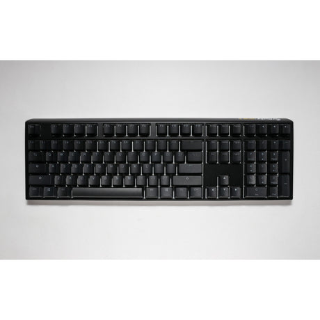Ducky One 3 Classic, Tastatur (Schwarzweiß, US-Layout, Cherry MX Blue, RGB-LED, Double-Shot PBT, Hot-Swap-fähig, Quacksalber-Mechanik)