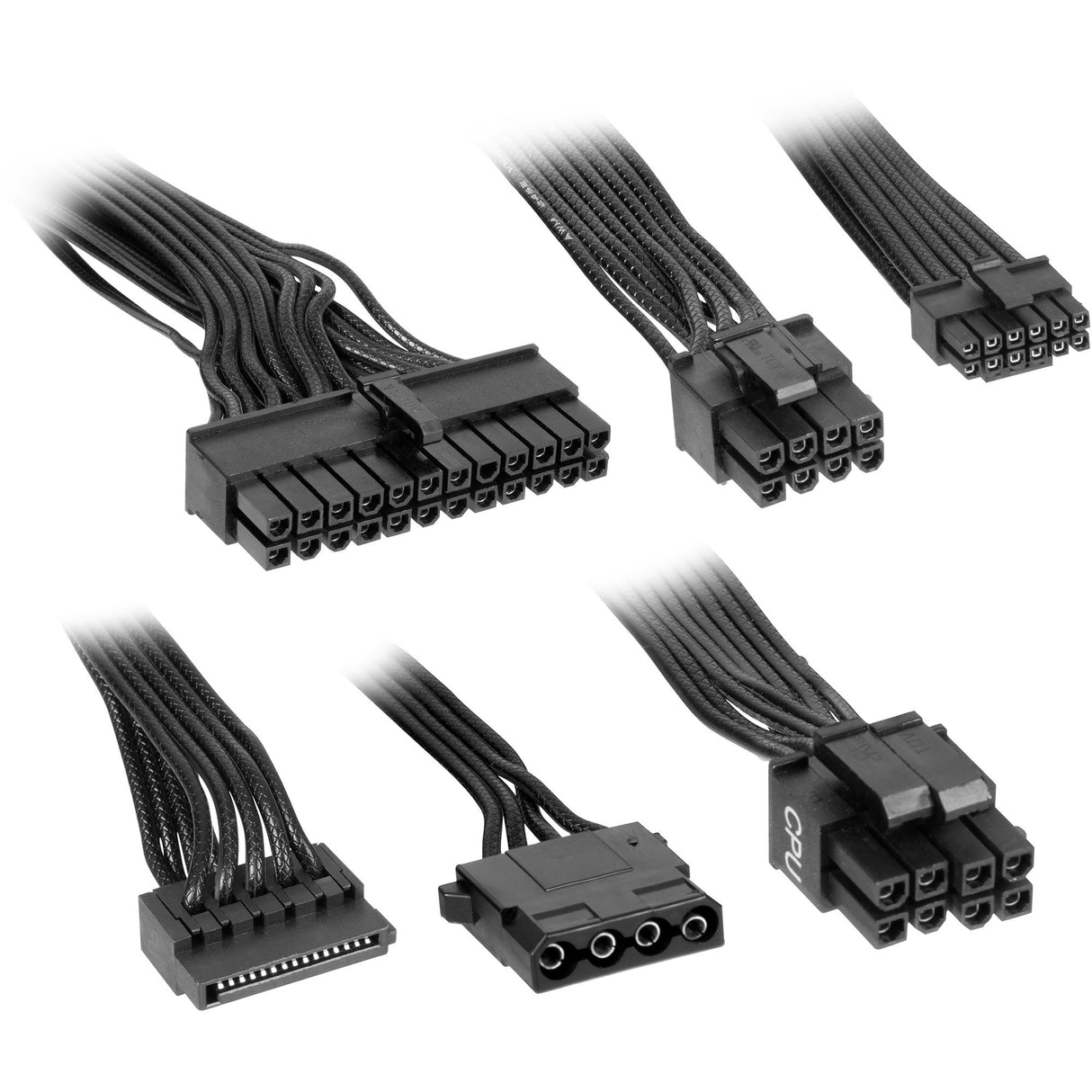 Sharkoon Rebel P15 850 Watt Netzteil (schwarz, 1x 12V-2x6, 4x PCIe)