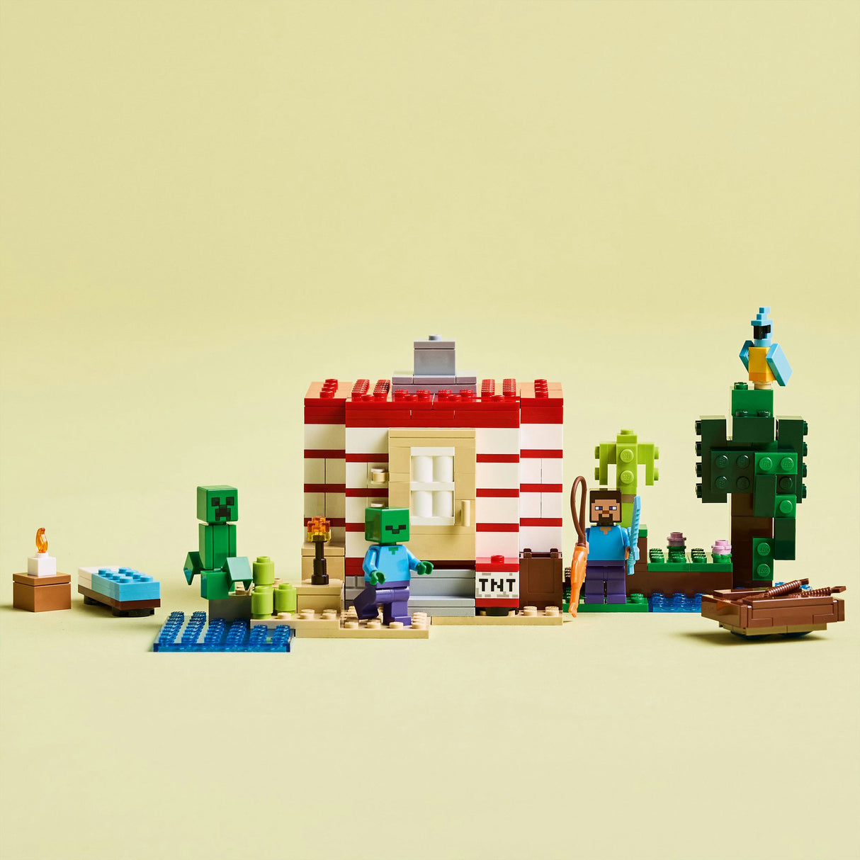 Lego Minecraft 21275 Das TNT-Dschungelhaus