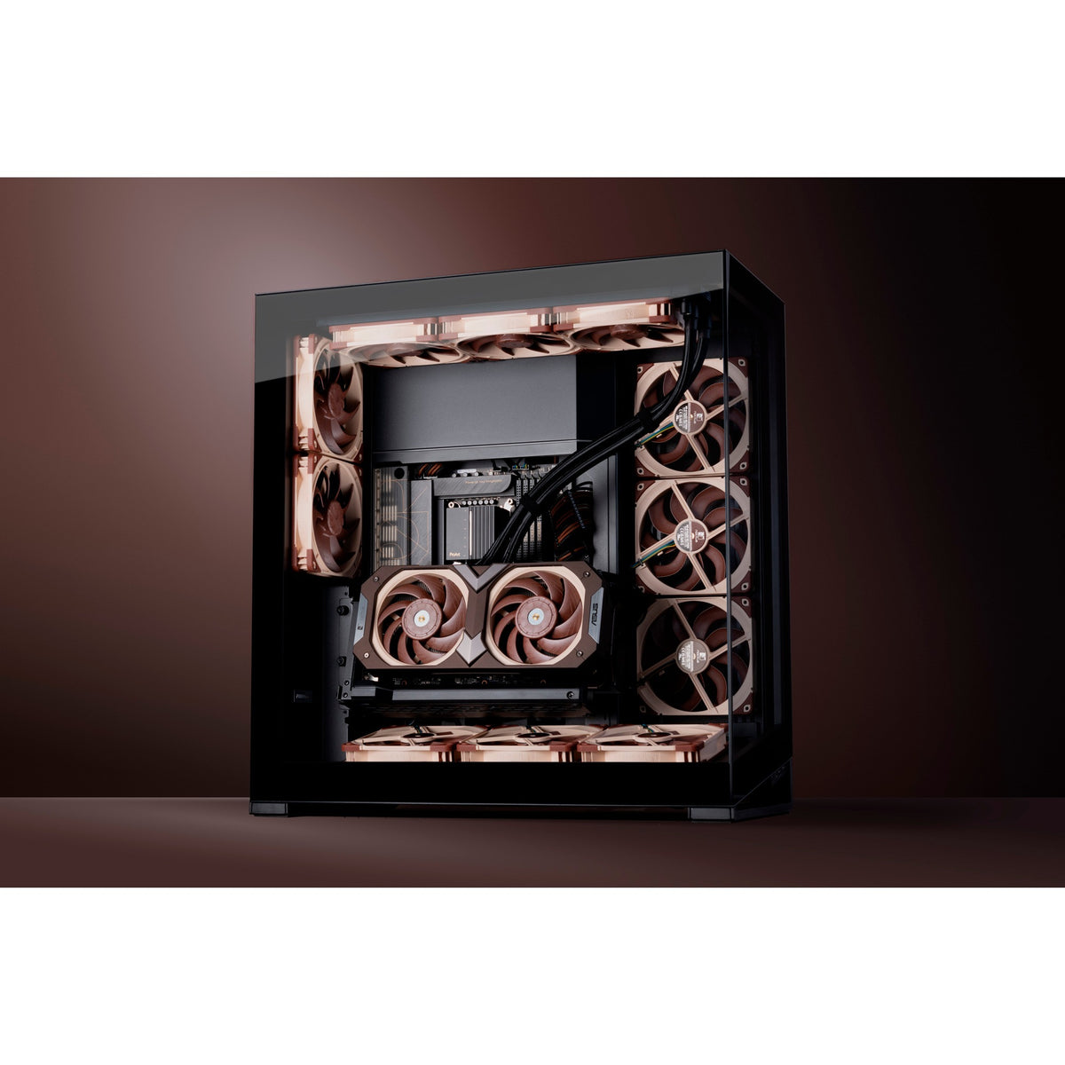 Noctua nf-a14x25 g2 pwm-Gehäuselüfter (braun, 140 x 140 x 25 mm)
