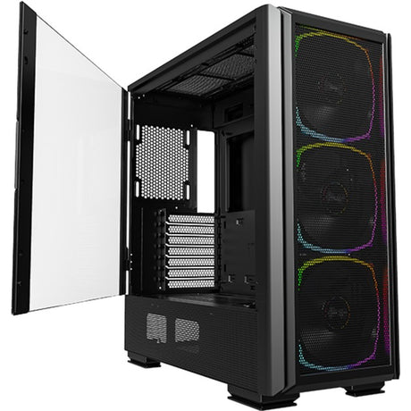 Montech Sky Two GX Midi-Tower-Gehäuse (schwarz | 2x USB-A | 1x USB-C | Fenster)