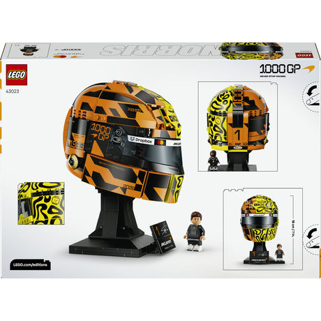 Lego Editions McLaren Mastercard F1 Team Helm von Lando Norris Bausatz für Kinder 43023