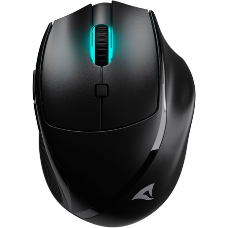 Sharkoon Officepal M25W Maus (Schwarz, 400 - 4000 dpi, RGB, 2,4 GHz USB)
