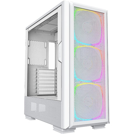 Montech Sky Two GX Midi-Tower-Gehäuse (weiß | 2x USB-A | 1x USB-C | Fenster)