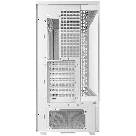 Deepcool ch690 digitales Midi-Tower-Gehäuse (weiß | 2x USB-A | 1x USB-C | gehärtetes Glas)