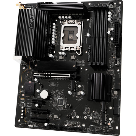 Asrock Z890 Pro-A WiFi Sockel 1851 Motherboard (schwarz, RAID, 2,5 GB-LAN, WiFi 6e, BT, Sound, ATX)