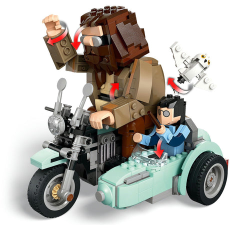 Lego 76443 Harry Potter Hagrid und Harrys Motorradfahrt