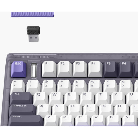 Iqunix OG80 Lavandin Wireless mechanischer Tastatur