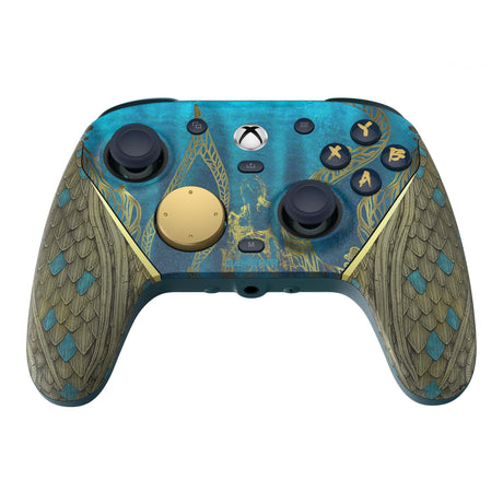 Gamesir G7 Pro Tri-Mode – Wuchang-Version (kabellos für Xbox), Gamepad (Blaugold, Xbox Series X|s, Xbox One, PC, Android, Steam)