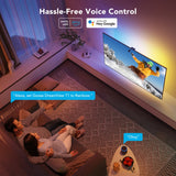 Govee h6199 dreamview t1 tv achtergrondverlichting sfeerverlichting (5 meter, rgbic, wifi, bluetooth, voor 75 - 85 inch tv's)