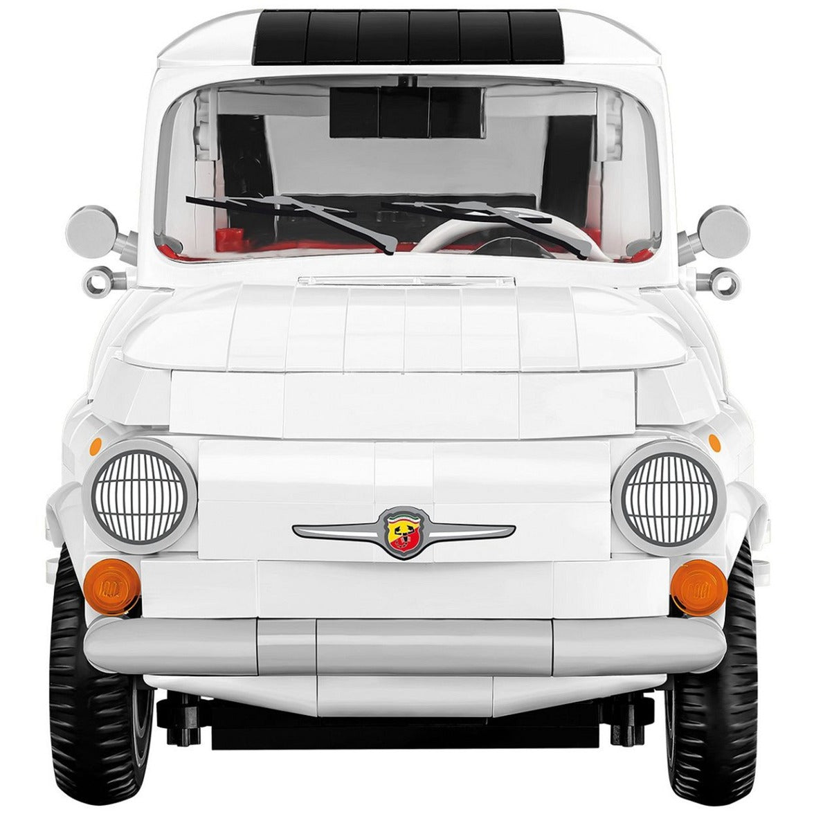 Cobi fiat abarth 595 constructiespeelgoed (schaal 1:12)
