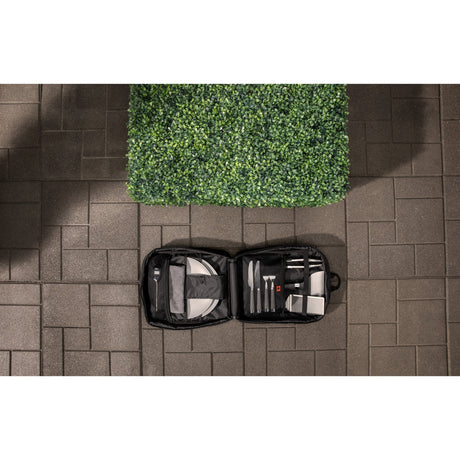 Weber tragbare Werkzeuge Reiserucksack Rucksack (schwarz)