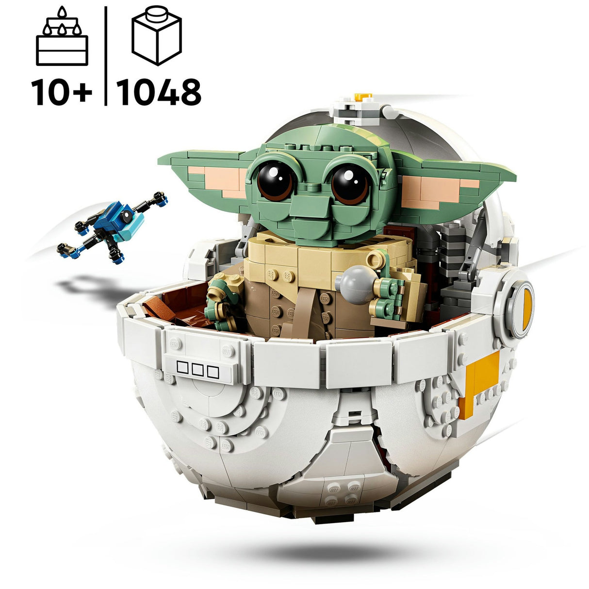 Lego Star Wars 75403 Grogu mit schwebendem Kinderwagen