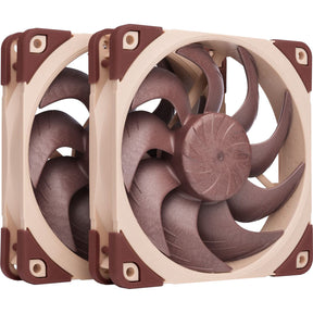 Noctua nf-a12x25 g2 pwm sx2-pp Gehäuselüfter (braun, 2 Stück, 120 x 120 x 25 mm)