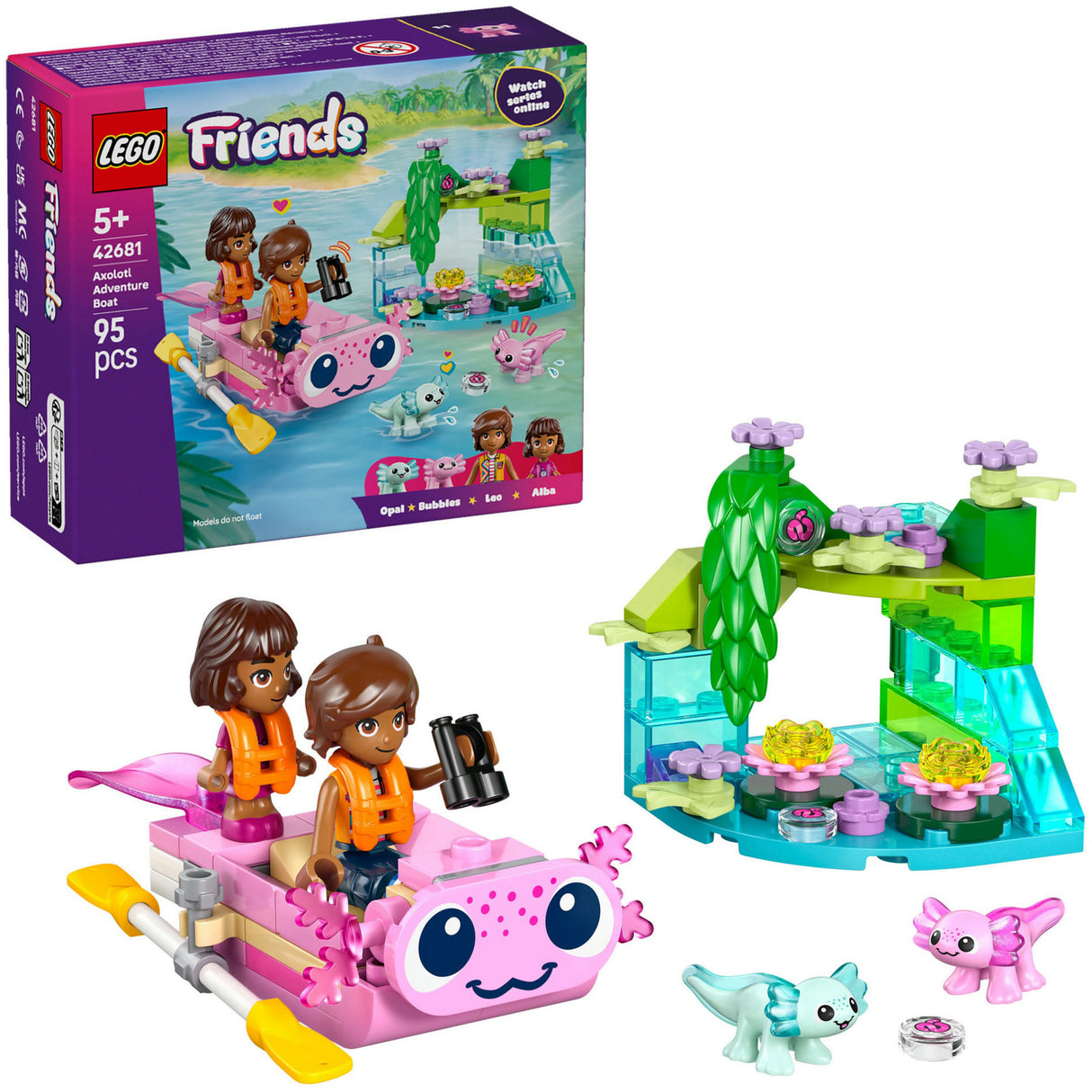 Lego Friends 42861 Axolotl-Abenteuer