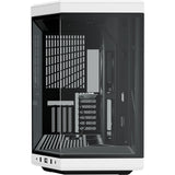Hyte y70 Midi-Tower-Gehäuse (schwarz und weiß | 2x USB-A | 1x USB-C | gehärtetes Glas)