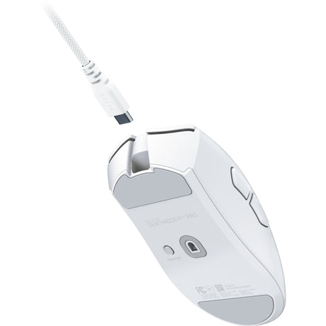 Razer Deathadder V4 Pro Gaming-Maus (weiß, bis zu 45.000 dpi, 8000 Hz)