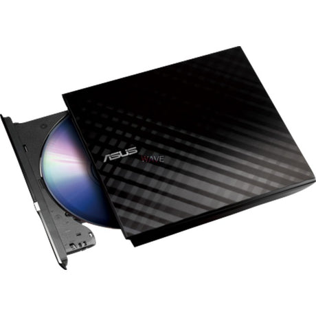 Asus sdrw-08d2s-u lite externer DVD-Brenner (Hochglanzschwarz, M-Disc, Einzelhandel)