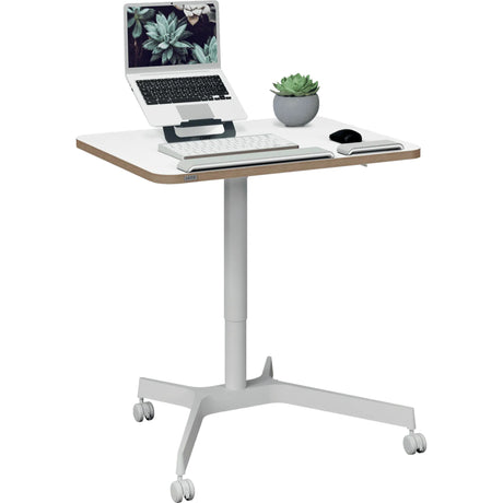 Leitz höhenverstellbarer Sitz-Steh-Schreibtisch rechteckig 65360001