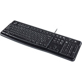 Logitech K120 Business Style USB-Tastatur [USB, 104-Key, Numpad, langlebig, schwarz]