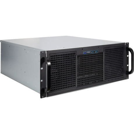Inter-tech 4u 40248 Rackgehäuse (schwarz | 2x USB-A)