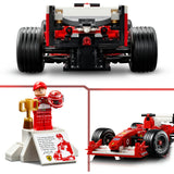 Lego-Ikonen Ferrari F2004 und Michael Schumacher - 11375