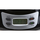 Domo Kaffeemaschine mit Timer und Display do708k Kaffeefiltermaschine (schwarz, 1,5 Liter)