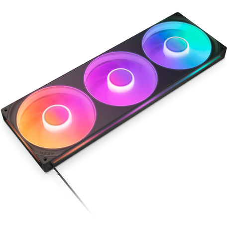 Nzxt f420 RGB Core Gehäuselüfter (schwarz, 3 Stück, 420 x 140 x 26 mm)