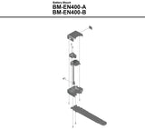 Shimano Steps BM-EN400 Akkuhalterung für Heckträger