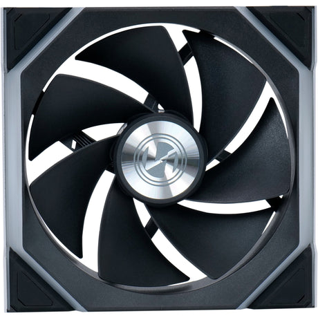 Lian Li Uni Fan SL120 Wireless Reverse Blade RGB Gehäuselüfter (Schwarz, 120 x 124,5 x 28 mm, PWM)