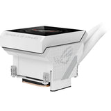 Asus rog strix slc iv 360 argb lcd white edition waterkoeling (wit)