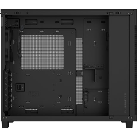 Asus Prime Ap303 - Midi-Tower-Gehäuse mit gehärteter Glasscheibe (Schwarz | 2x USB-A | 1x USB-C | gehärtetes Glas)