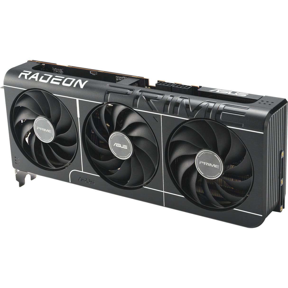 Asus Prime Radeon RX 9070 Gre Grafikkarte (grau, 3x Display Port, 1x HDMI)