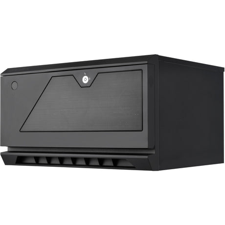 Silverstone CS381b v1.1 Rackgehäuse (schwarz | 2x USB-A 3.2 (5 Gbit s) | 2x Audio)