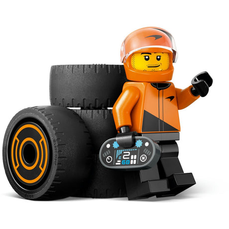 Lego City 60442 F1-Fahrer mit McLaren-Rennwagen