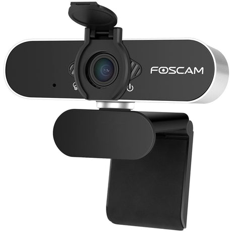 Foscam W21 Webcam (Schwarz Silber)