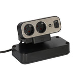 Brennerstuhl brennerstuhl®estilo Duplex-Steckdosenleiste mit Überspannungsschutz, 1x USB C, 1x USB A, 9x Kontakte - 1153580210