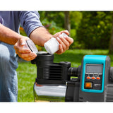 Gardena Druckpumpe 6000 6 LCD Edelstahl (Edelstahl schwarz, 1760-20)