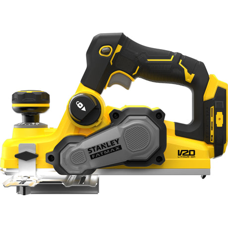 Stanley Fatmax V20 18 V bürstenloser Elektrohobel (schwarz gelb, Akku und Ladegerät nicht im Lieferumfang enthalten)